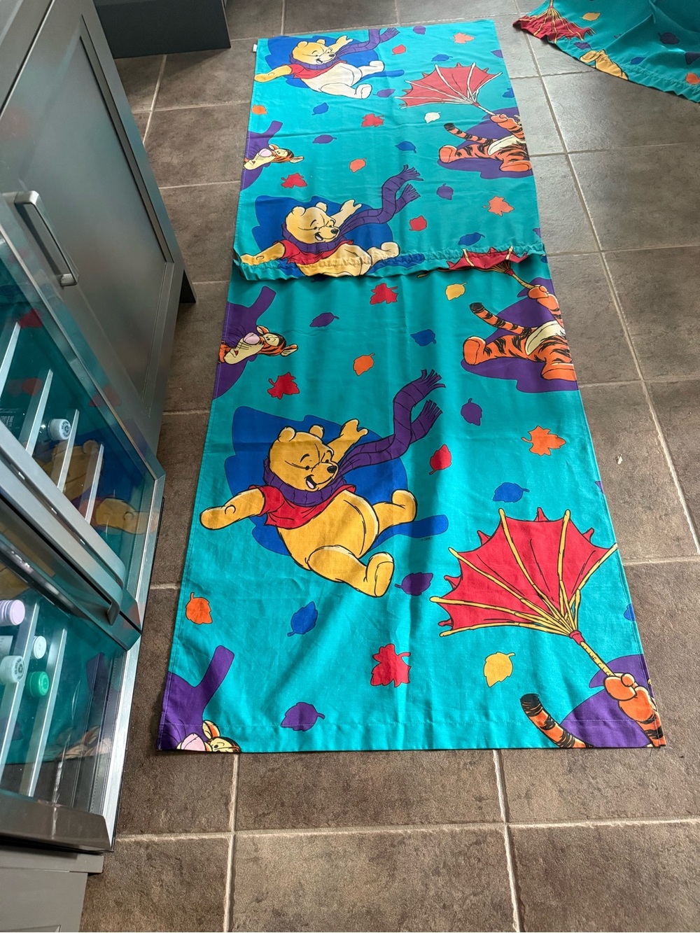 Vintage Winnie the pooh fabric 2 pieces